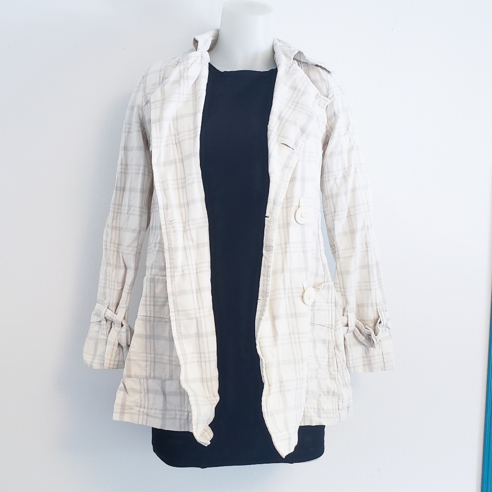 Diesel Plaid Coat